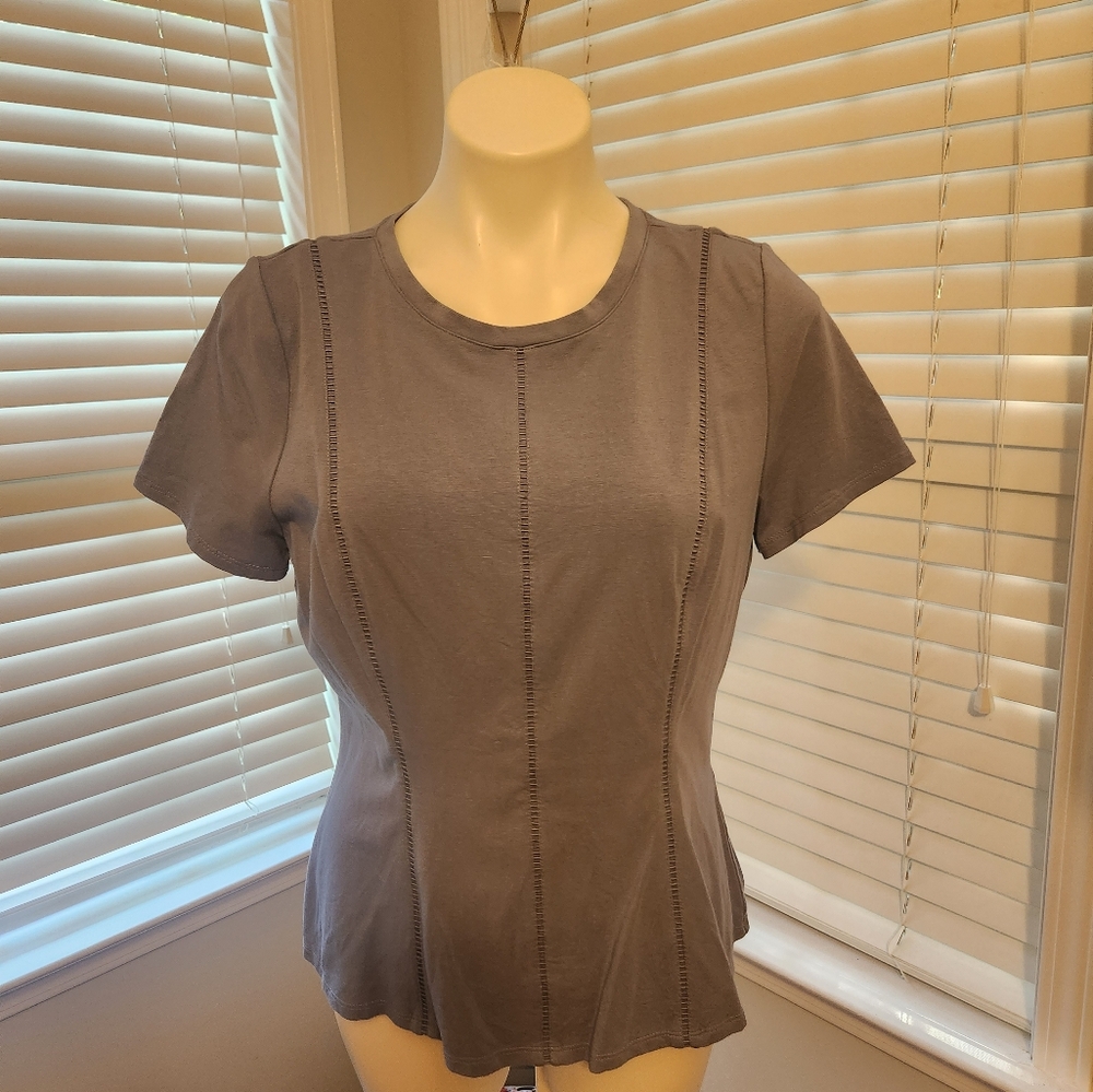 White house black Market Poplin top